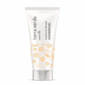 Terra Verde shower gel with floral design