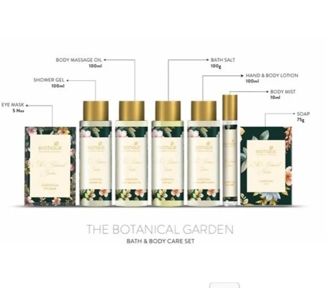 Biotique Bath and Body Gift Kit For Women - (6 Pieces)