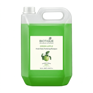 Biotique green apple shampoo 5 liters for hotels and resorts